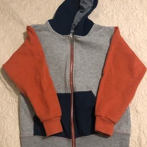 Boys zip up hoodie